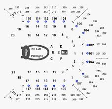 seat number mgm grand garden arena