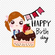 happy birthday greeting vector hd png