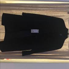 Cinzia Rocca Black Coat Us Size 2 Nwt