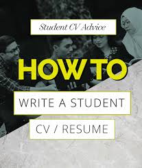 The first thing you need to know about writing your first cv is that there are different kinds of cv formats, each serving a very different purpose. How To Write A Student Cv