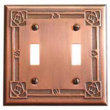 Copper Switch Plate Bungalow Rose