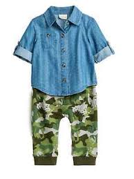 Jack Infant Boys 2pc Baby Outfit Blue