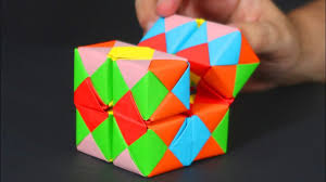 cómo hacer un cubo infinito de papel