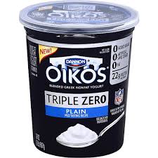 oikos triple zero yogurt blended