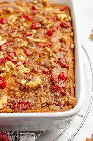 This simple homemade food is a family favorite. Cranberry Coffee Cake Recipe Amanda S Cookin