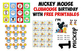 free mickey mouse clubhouse birthday