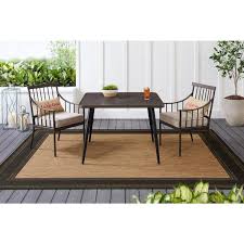 Faux Wood Outdoor Dining Table