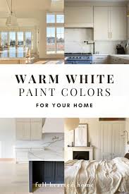 best warm white paint colors for