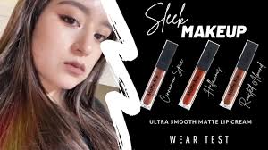 sleek makeup matte me liquid lipstick