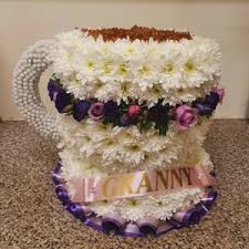 tea cup saucer by sue s florist