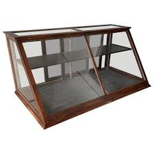 Wooden Tabletop Display Cabinet