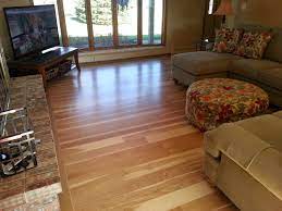 hickory wide plank hardwood floor