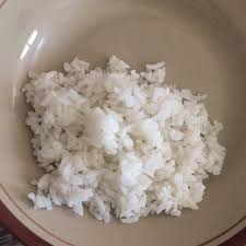 cooked white rice and nutrition facts