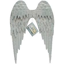 angel wings wall decor vintage style