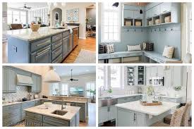 The Absolute Best Blue Gray Kitchen