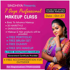 sindhiya bridal makeup artist in trichy