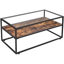 Get free shipping on qualified brown and black coffee tables or buy online pick up in store today in the furniture department. Nancy S Walla Walla Coffee Table Glass Table Side Table Coffee Tables Industrial Furniture Brown Black 106 X 57 X 45 Cm L X B X H The Most Beautiful Furniture 1 In Furniture Nancy Homestore