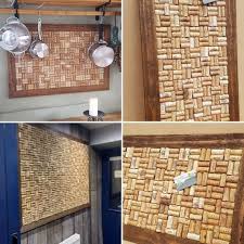 Wine Cork Notice Board Up Cycled Corks