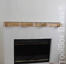 How To Build A Rustic Faux Beam Mantel