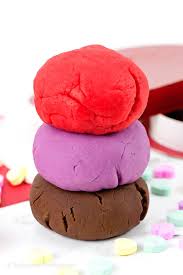 valentine s day play dough 3 scented