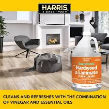 128 oz vinegar powered hardwood and laminate floor cleaner with orange scent and 32 oz professional spray bottle