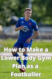 how to make a lower body gym plan as a