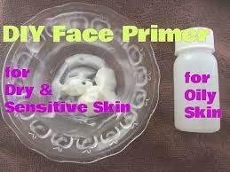 diy face primer for oily skin makeup