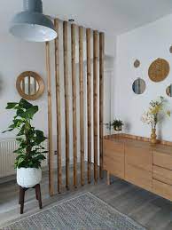 Wooden Wall Partition Room Divider Kit