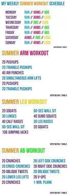summer body workout plan 19 quick