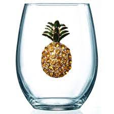 The Queens Jewels Pineapple Stemless