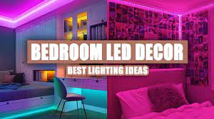 led lighting ideas for your bedroom