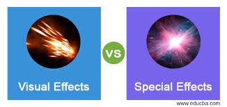 visual effects vs special effects top