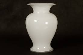 vintage amphora glass vase by michael