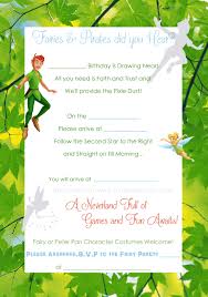 Peter Pan And Tinkerbell Party Family Treasures