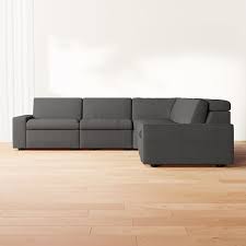 5 Piece L Shaped Reclining Sectional