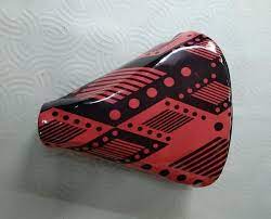 Red Black Bicycle Seat Cover