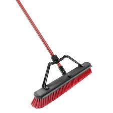 libman 24 in push broom with squeegee