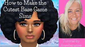 how to make the cutest base game sims