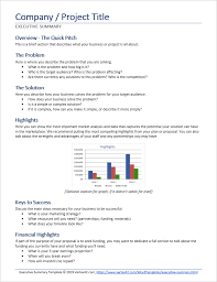Check spelling or type a new query. Executive Summary Template For Word