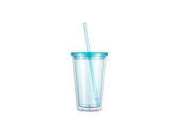 16oz 473ml Double Wall Clear Plastic