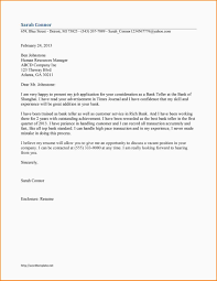 Example Cover Letter For Job Of Good Application Sample