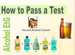 do you know how to pass an etg test