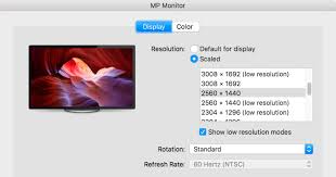 4k monitor in retina mode on your mac