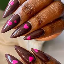 19 brown nail ideas for the perfect
