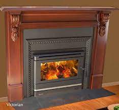 Eureka Victorian Fireplace Insert Wood
