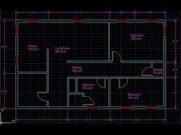 Draw A Floor Plan In Autocad Step