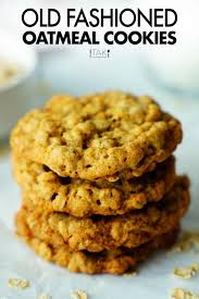old fashioned oatmeal cookies the