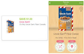 uncle sam fiber cereal as low as 0 16