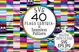 (n) (1) a software or hardware mark that signals a particular condition or status. 40 Lgbtq Flags Svg Eps Jpg And Lgbt Seamless Pattern Eps 669928 Patterns Design Bundles