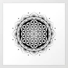 sacred geometry art print